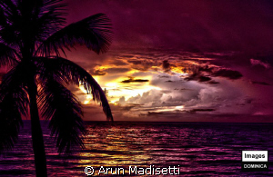 Tropical Storm Emily forming off the shore provided an aw... by Arun Madisetti 